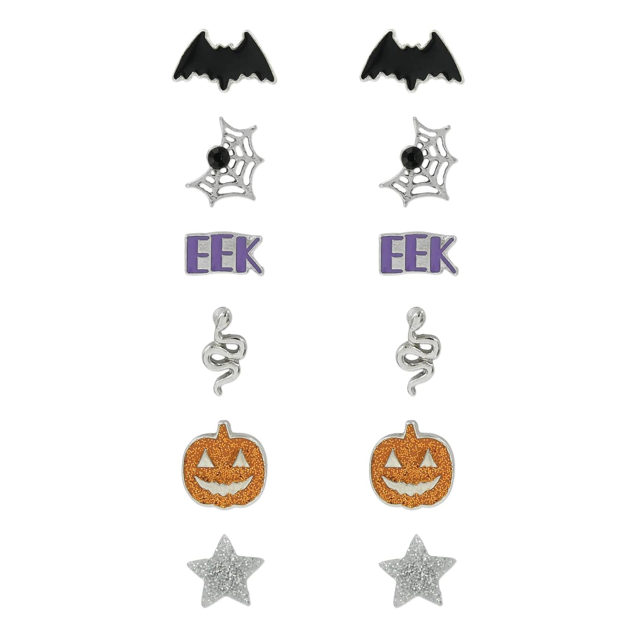 Halloween Glitter Earring Value Pack by Celebrate It™
